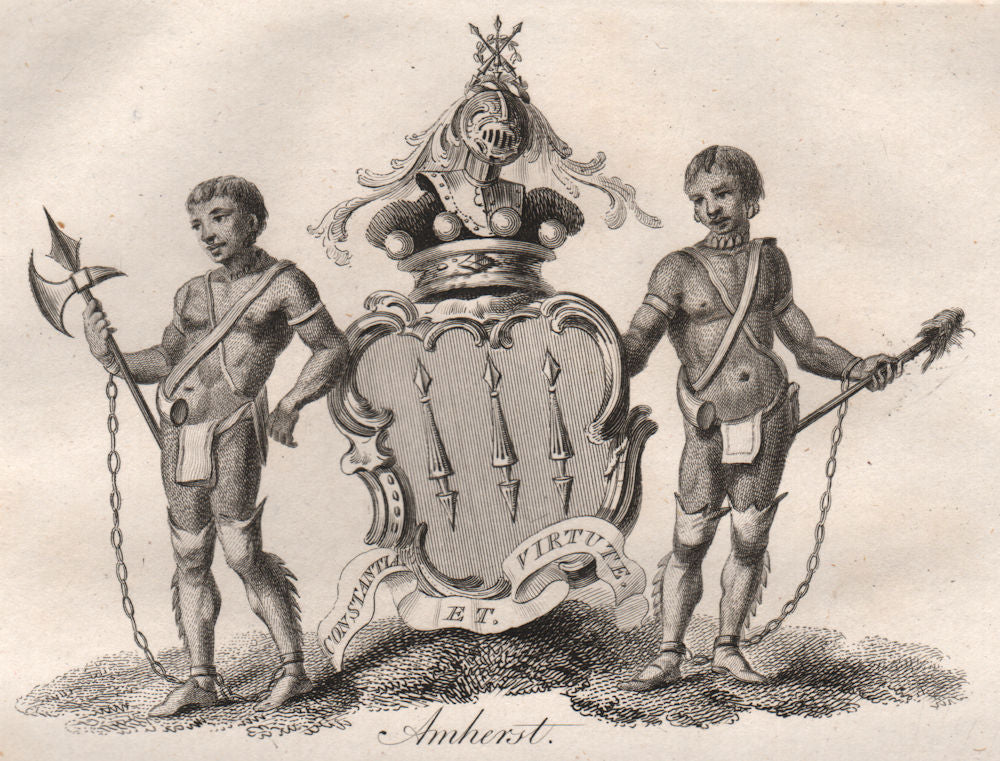 KYAIKKAMI. Coat of Arms. Heraldry 1790 old antique vintage print picture